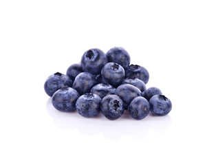 blueberries isolated