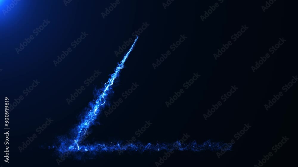 Poster abstract light leak shape background loop/ abstract light leak shape background loop