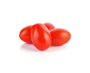 tomatoes isolated on white background