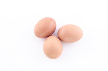 egg on a white background.