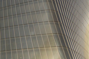 Obraz premium detail of the windows of skyscrapers