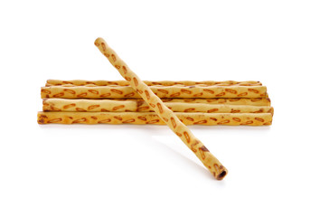 Biscuit Stick on white background