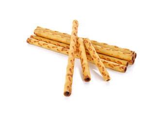 Biscuit Stick on white background