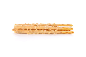 Biscuit Stick on white background