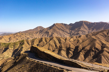 Famous Atlas Mountains in Morocco