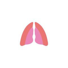 Lung Logo Template vector symbol