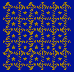 Star nature pattern