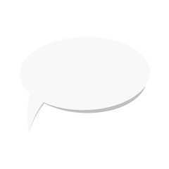 dialog box on a white background. vector illustration