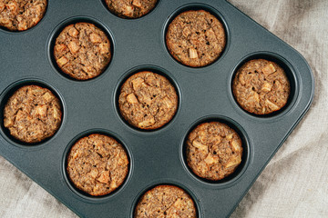 Pear, Cinnamon And Walnut Mini Breakfast Bites