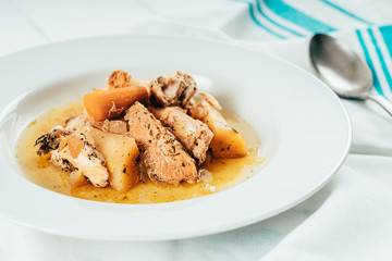 Chicken And Root Vegetable Soup