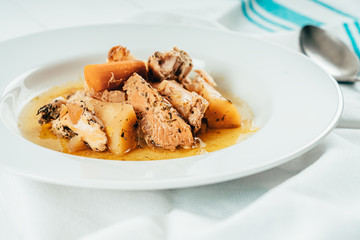 Chicken And Root Vegetable Soup