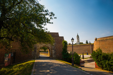 Kalemegdan, Belgrade, Serbia: Inner Gate. Belgrade Fortress consists of the old citadel and...