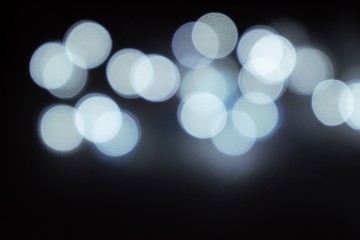 Out of focus bokeh lights