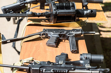 Russian weapons. Samples of Russian small firearm
