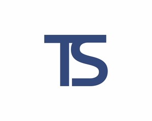 TS Letter Logo Icon 003
