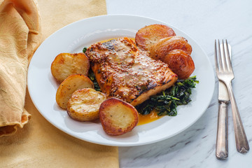 Dijon Mustard Salmon