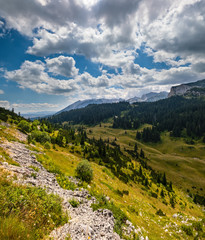 Obraz premium Summer mountain Durmitor National Park, Montenegro