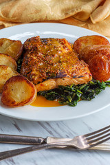 Dijon Mustard Salmon