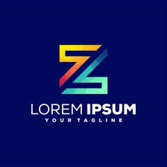 awesome letter z logo design
