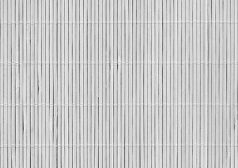 High Resolution Bamboo Place Mat Rustic Slatted Interlaced Bleached Light Gray Coarse Texture