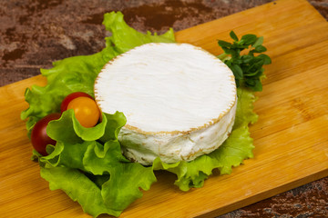 Delicous camembert cheese