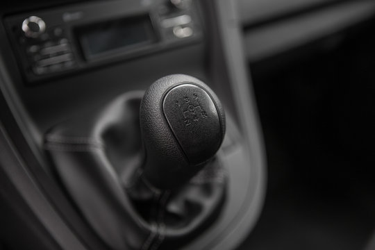view of the manual gearbox