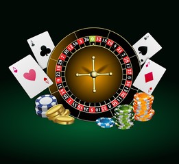 Casino background image for design work