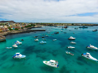 San Cristobal - Galapagos Islands, Ecuador. Aerial Shot