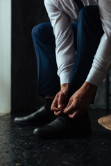 hotel room, hanging shoes, indoor, accessories, background, black, brilliant, brown, business, businessman, casual, classic, clean, closeup, clothing, detail, elegance, elegant, fashion, fashionable, 