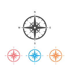 Compass icon Template vector icon set illustration