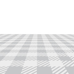 Gingham pattern. Square geometric texture for plaid, tablecloths, clothes, T-shirts, dresses, paper, bedding, blankets, quilts and other textile products. Perspective vector background