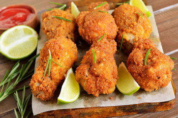 Fried chicken wings