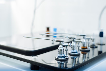 Equipment of an otolarynologist. Medical device.