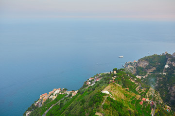 travel in Italy series - view of beautiful Amalfi