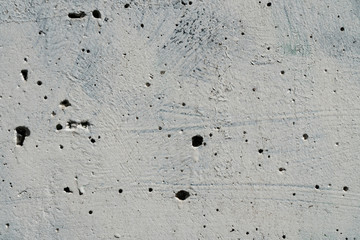 Photo texture of concrete slab covered with white paint
