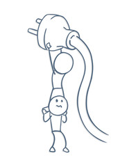 Big plug illustration