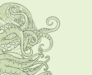octopus creature illustration