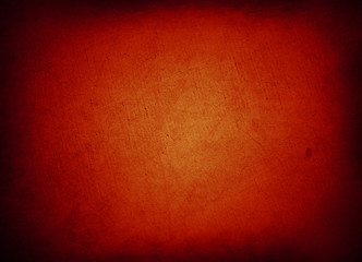 Orange textured concrete wall background