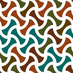 Bright seamless pattern with diagonal geometric ornament.