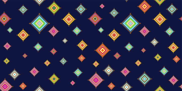 Ornamental graphic art decorative seamless wallpaper vector
