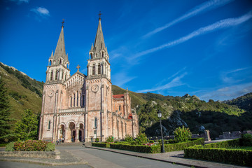 Covadonga, Asturias / Spain »; Spring 2017: The beautiful Basilica Covadonga