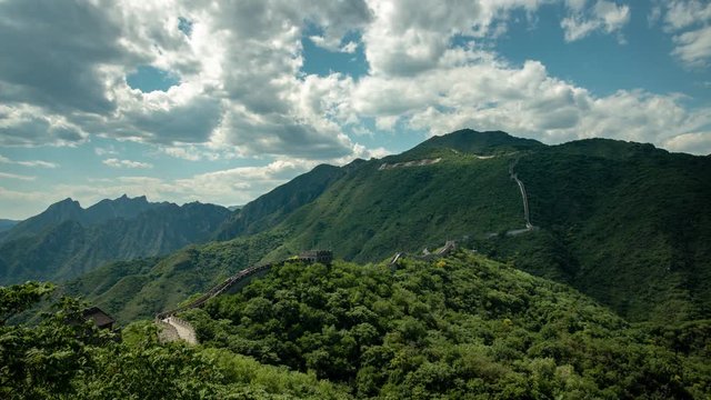 The Great Wall of China Mutianyu Timelapse