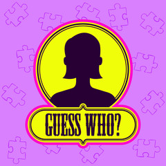 Guess who woman avatar banner