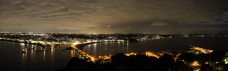 Fototapeta premium 夜景 パノラマ