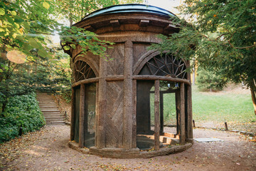 Fototapeta na wymiar Arboretum Sofiyivka, Uman, beautiful places of Ukraine
