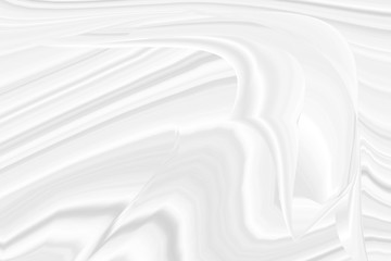 Obraz premium Abstract grey white waves and lines pattern. Futuristic template background. 