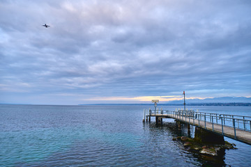 Obraz premium Versoix, Suiza