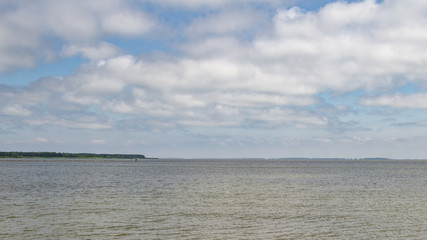 Nida, Juodkrante, Palanga – seaside resort in Curonian spit, Lithuania.  Neringa.  Pine forest...