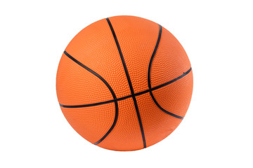 Basketball isolated on white background
