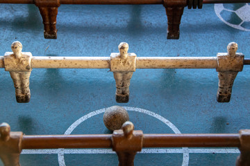 Foosball, typical game and much practiced in Brazil.